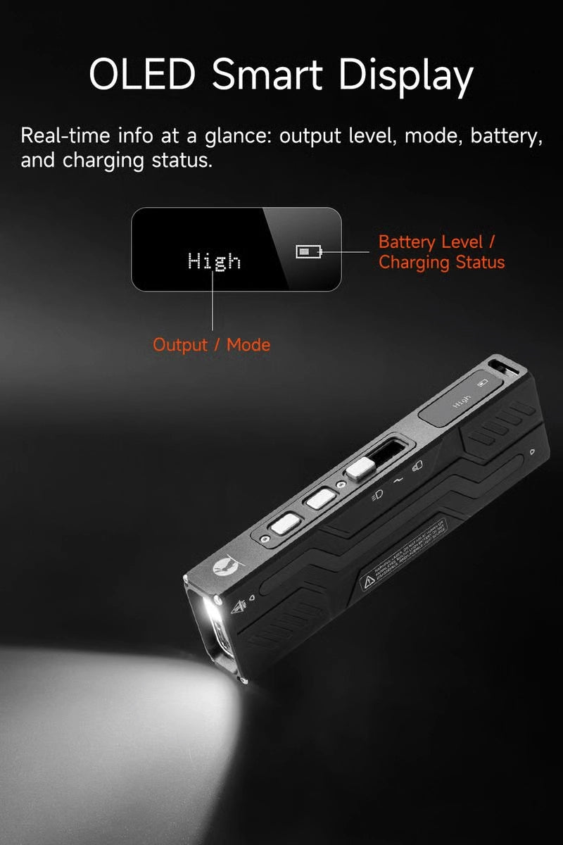 ⏳ Last Day Clearance Sale $23⏳BUY 2 GET 2 FREE🔥MoonBox 3.0 EDC Flashlight🔦